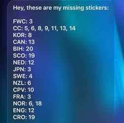 Willing to buy or trade