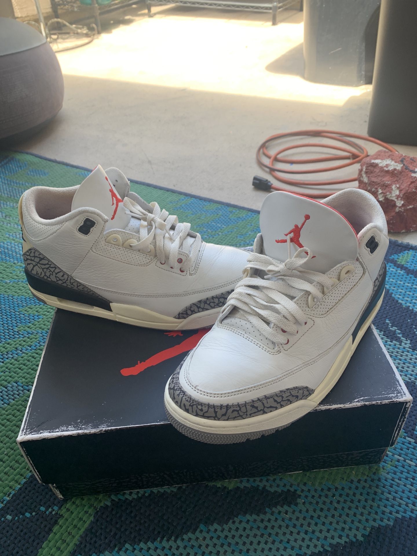 Jordan 3 White Cement