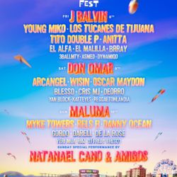 3 Day GA Concert Tickets "BAJA BEACH FEST‼️"