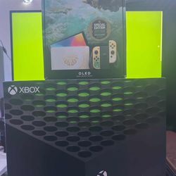 Nintendo Switch Oled Zelda Edition and Xbox Series X