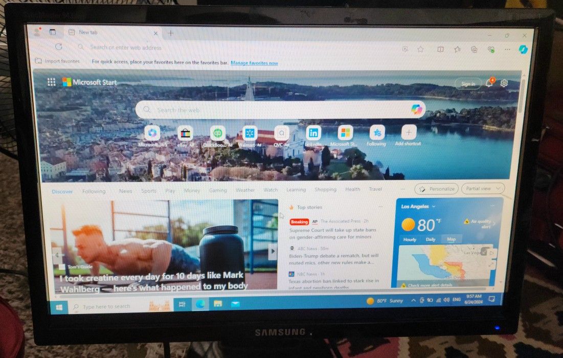 Samsung SyncMaster (943BWX) 19" (1440 × 900) Widescreen LCD Monitor