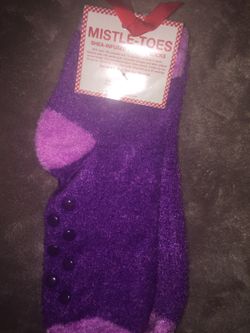Shea Infused Slipper Socks