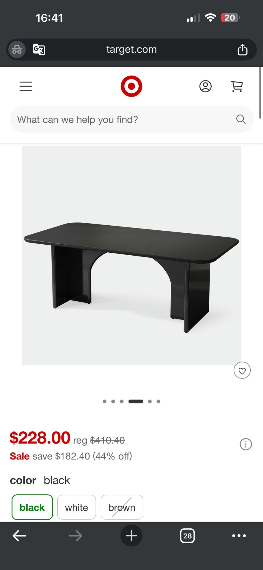 New Dining Table