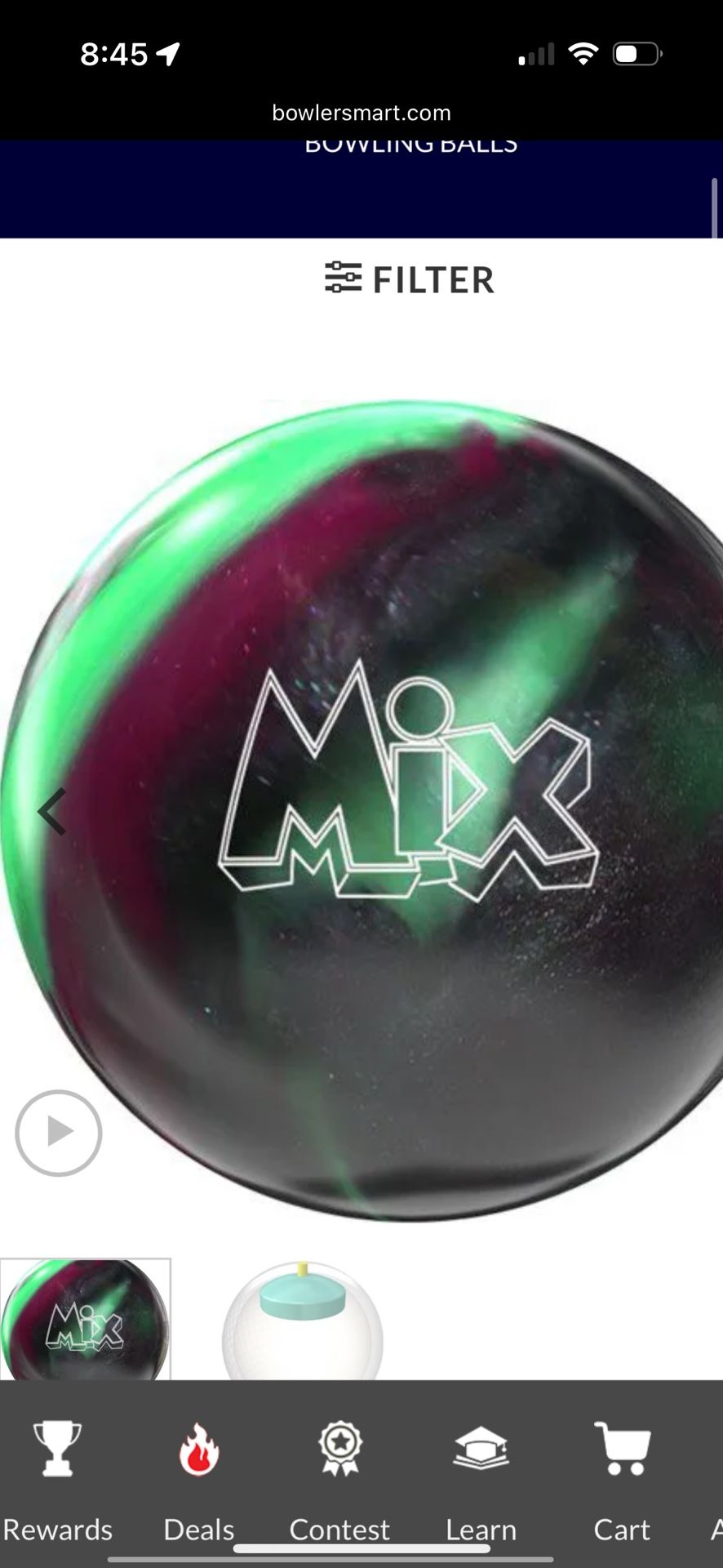 15 Pound Storm Mix Spare Ball