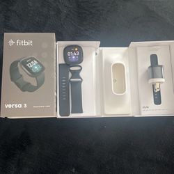 Fitbit Versa 3 New Open Box