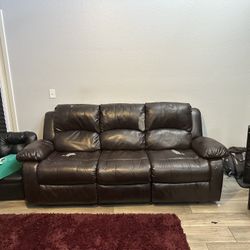 3-Seat Reclining Sofa