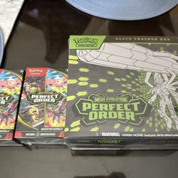 Perfect Order ETB + 2 Booster Bundles