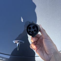 Tesla OEM J1772 to NACS EV Charger Adapter