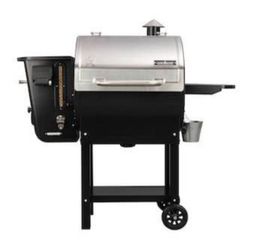 Camp Chef Woodwind Smoker 24 WIFI 811-Sq in Stainless Steel and Black Pellet Grill with smart compatibility