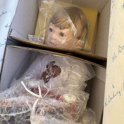 NEW! Danbury Mint “BILLY COWBOY" LET'S PRETEND By Linda Steele - 1993 