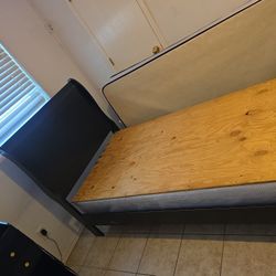 Twin Bed Frame Black