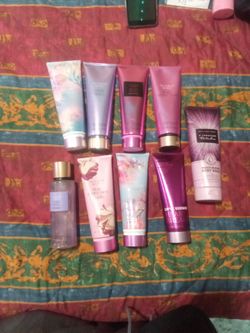 Victoria Secret And Bath And Body Works Lotion Bundle