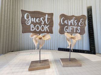Centerpieces Sign For Wedding