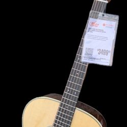 New Martin 000-28  Standard Auditorium Acoustic Guitar Natural 