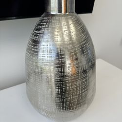 Large Silver Vase