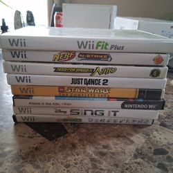 Wii and Games Included Taking Offers Or Trades