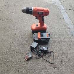 Black And Decker Cordless Drill