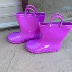 Girl Rain Boots Size 1