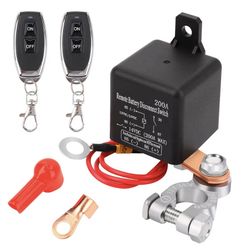 Remote Battery Disconnect Switch 12V Battery Kill Switch