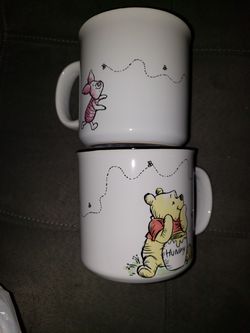 Disney Winnie The Pooh Coffee Mug Bundle 2pc