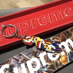 Supreme Delta Logo Keychain 