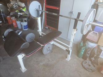 Weights and bench