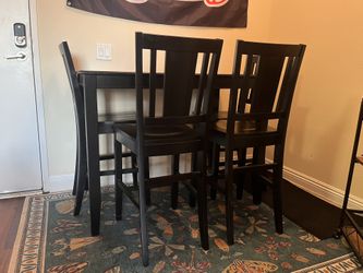 Dining Table With 4 Chairs