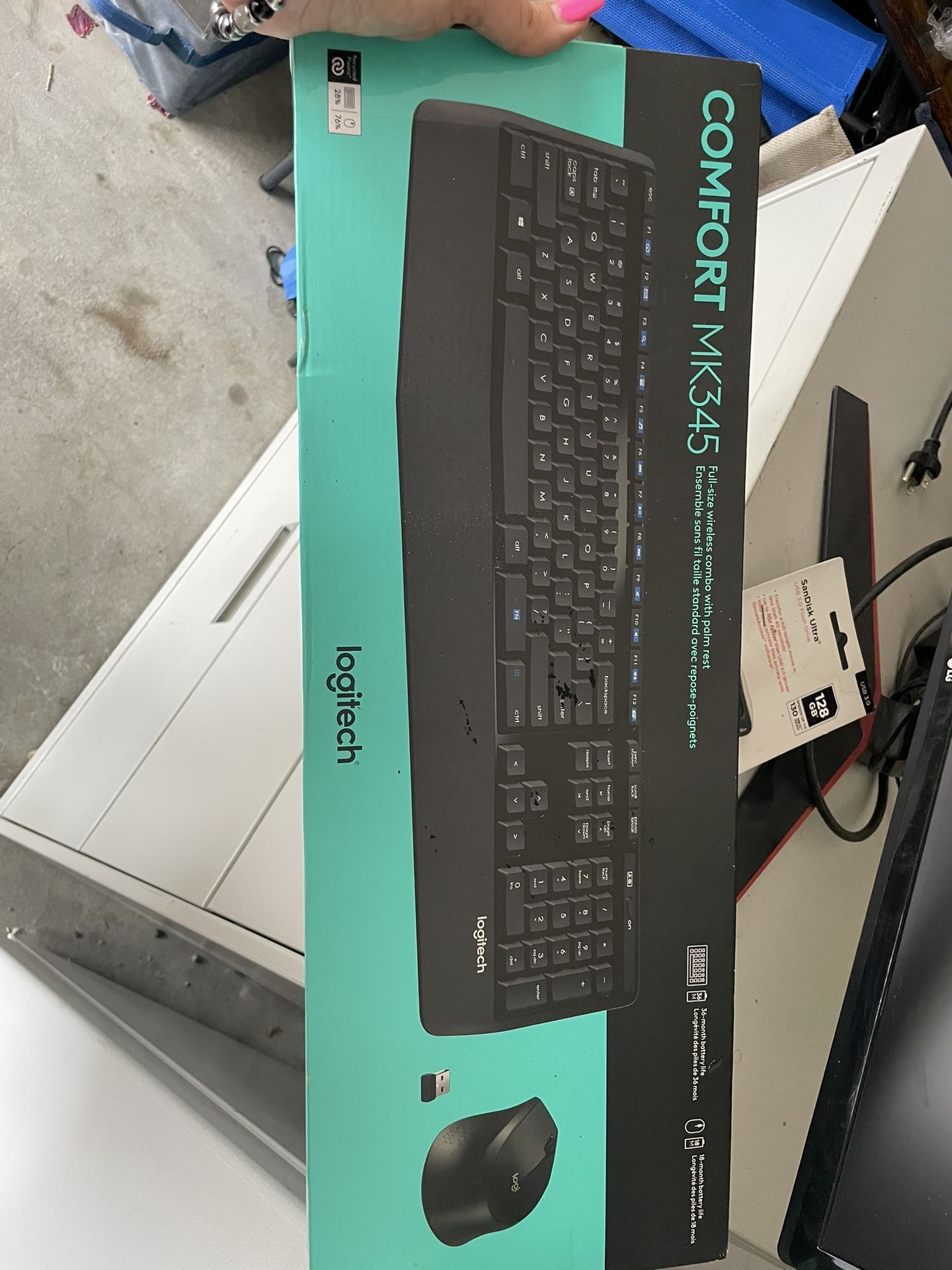 Wireless keyboard and mouse Set