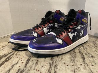 My Hero Academia Fumikage Tokoyami Jordan-style High Top Shoes Size 12