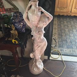 Water Maiden Cement Statue 