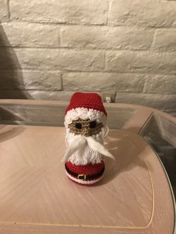 Knitted Santa Claus