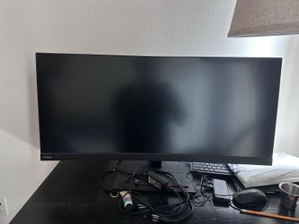 Lenovo 34" Ultra wide QHD screen