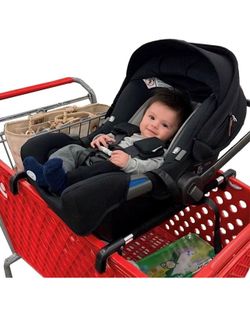 Totes Babes Car Seat Carrier For Shopping Carts 