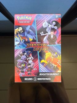 Pokemon Destined Rivals Booster Bundle