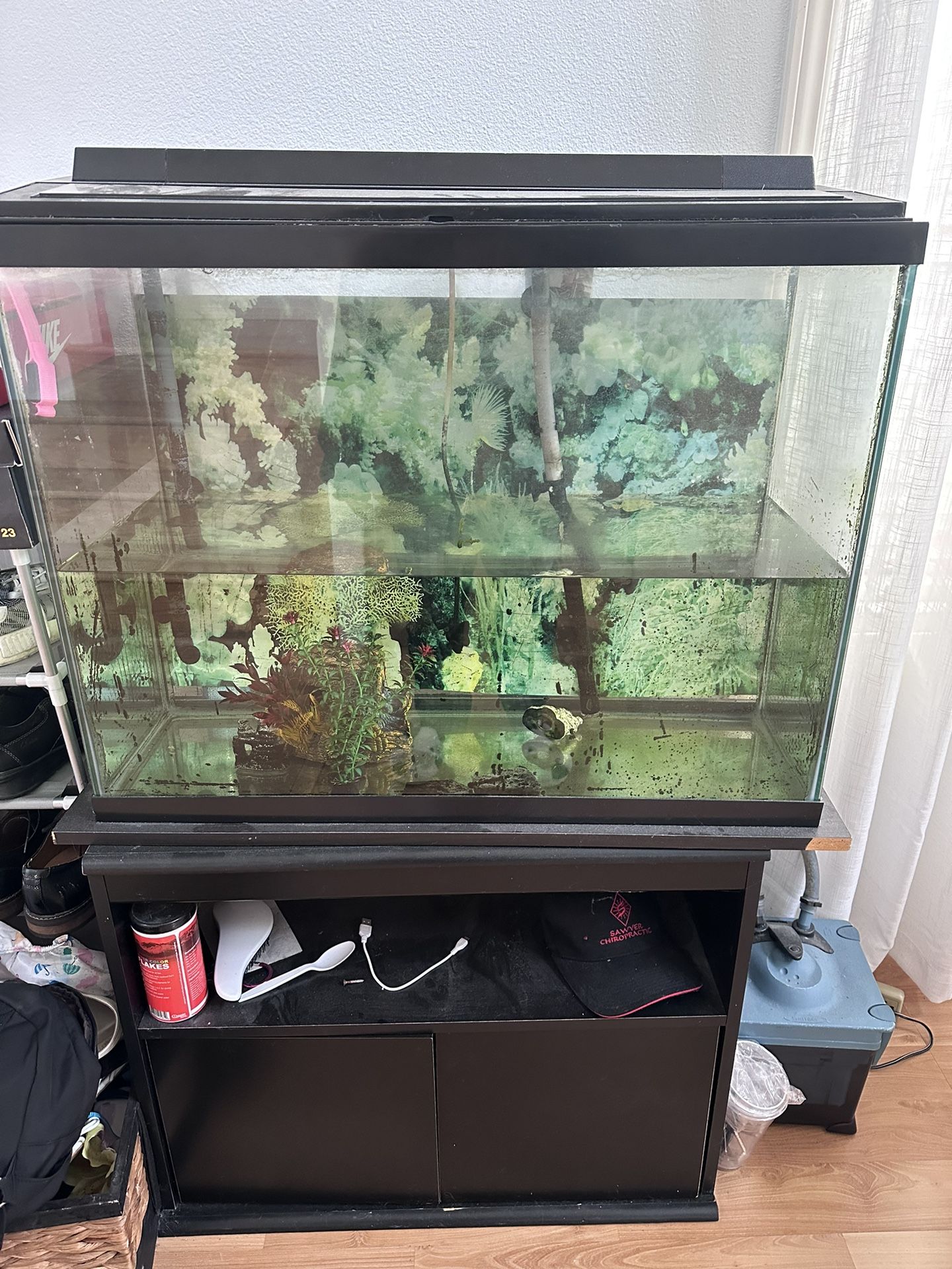 35 Gallon Aquarium With Stand