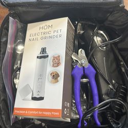 Pet grooming kit with all guards