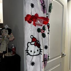 Hello kitty blanket