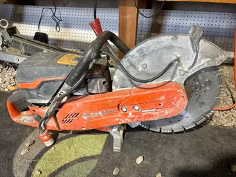 14" Husqvarna K 970 III Gas Power Cutter - $180
