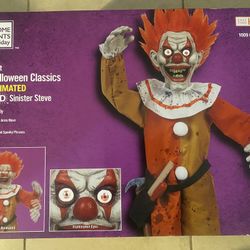 Sinister Steve Animatronic New In Box