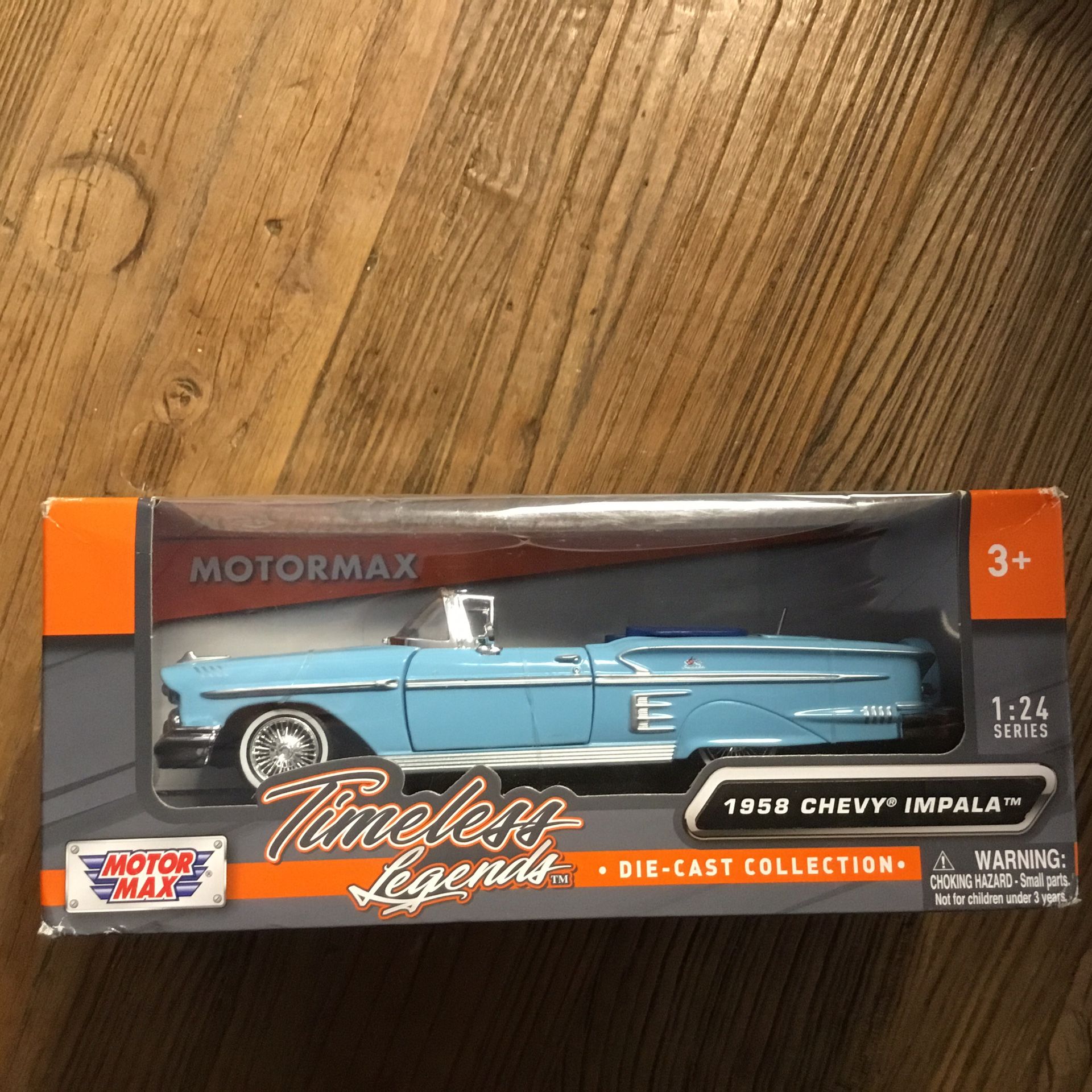 Timeless Legends (1958 Chevy Impala) 1:24 Scale Model Car