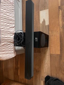 Sony SC40 soundbar with subwoofer and remote