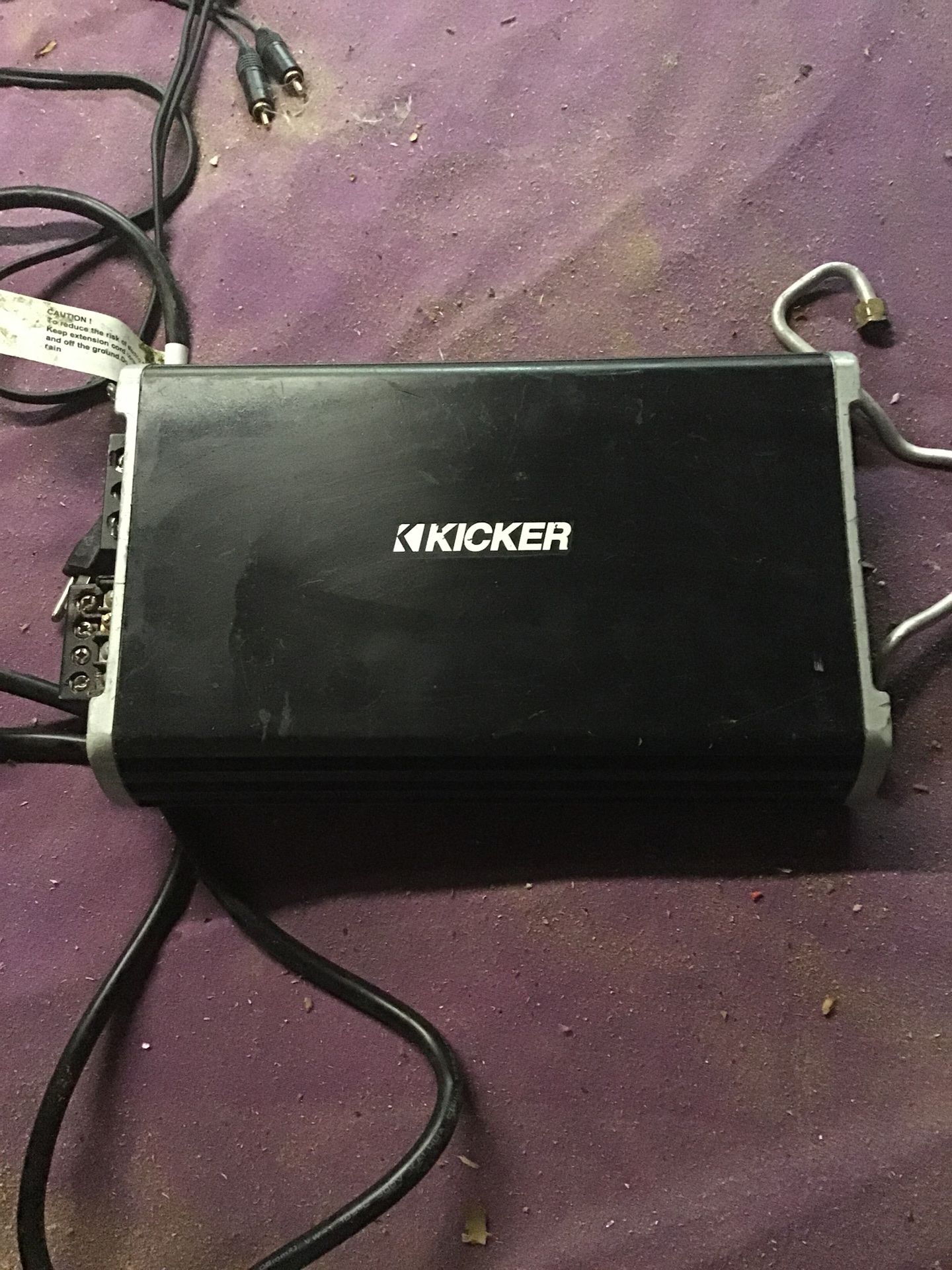 Kicker amp