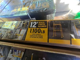 6' reach Scaffold (up to 12' with 2x)