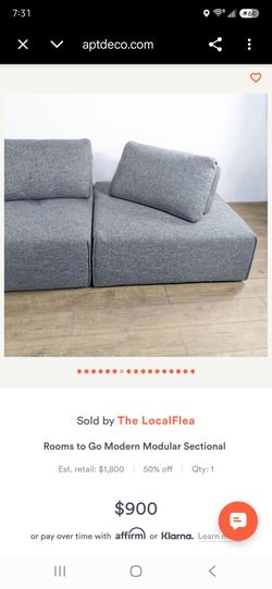 Modular Sofa Pieces