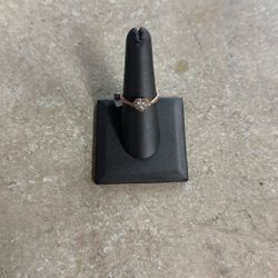 Women’s Heart Diamond Ring (2.4 Grams) 