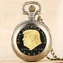 Commemorative Trump Pocket Watch