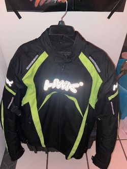 HWK ROADSTER TEXTILE JACKET Size S Men’s Green Motorcycle Jacket