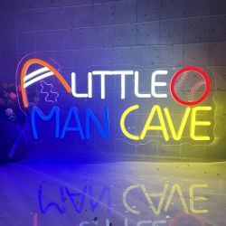 Little Man Cave Neón Sign