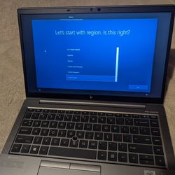 Aluminum HP Laptop Workbook Computer 