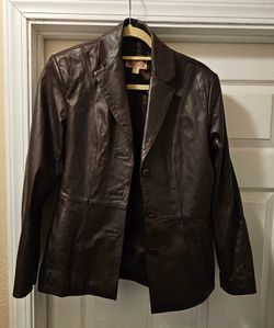 Women's brown leather Wilson's jacket
